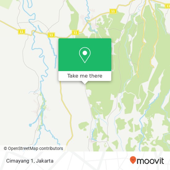 Cimayang 1 map