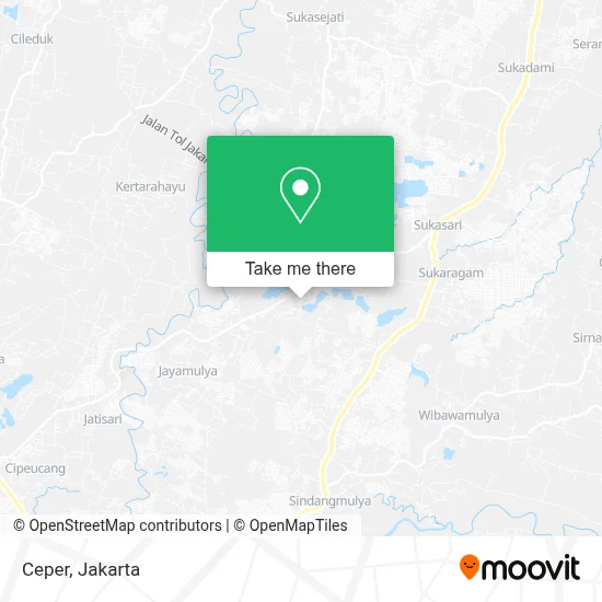 Ceper map