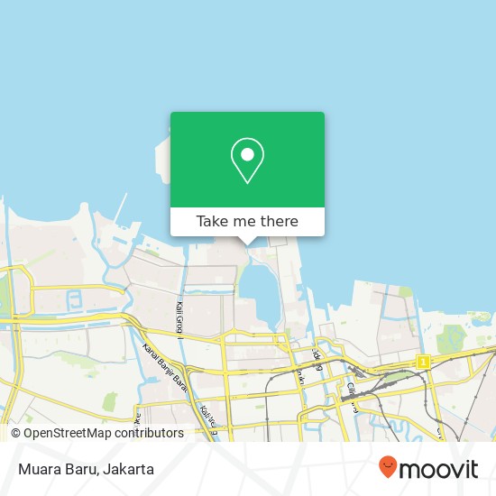 Muara Baru map