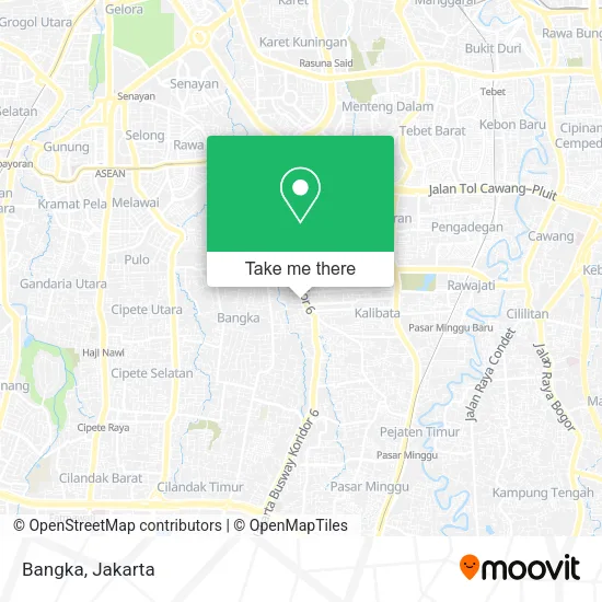Bangka map