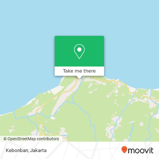 Kebonban map