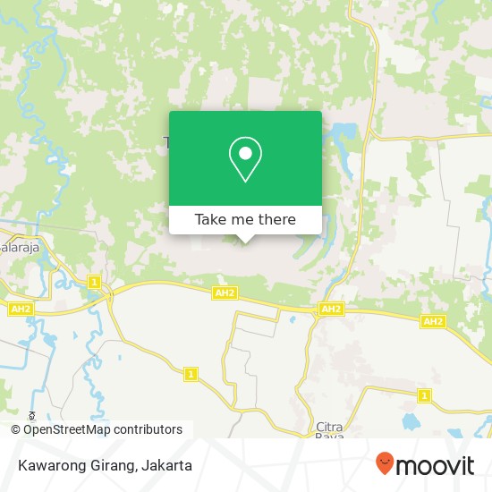 Kawarong Girang map