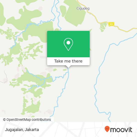 Jugajalan map