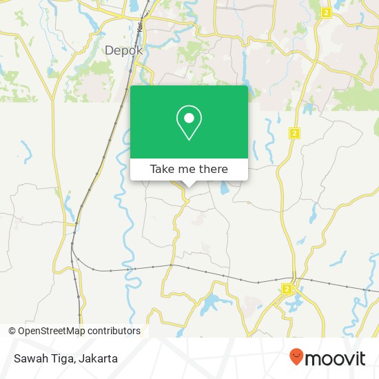 Sawah Tiga map