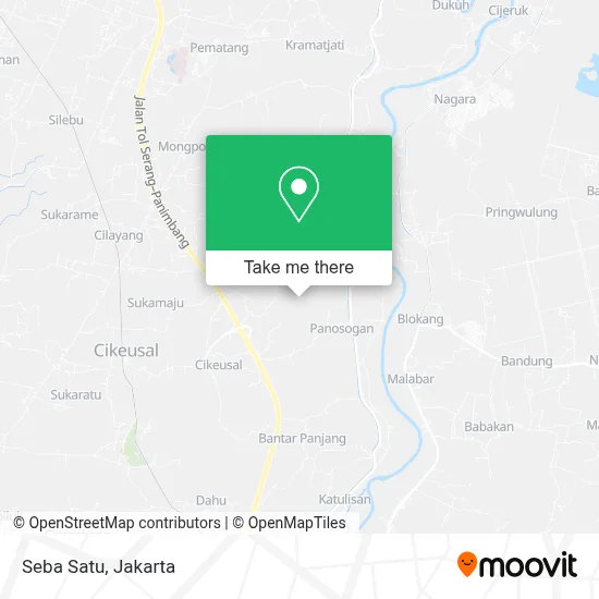 Seba Satu map