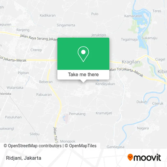 Ridjani map