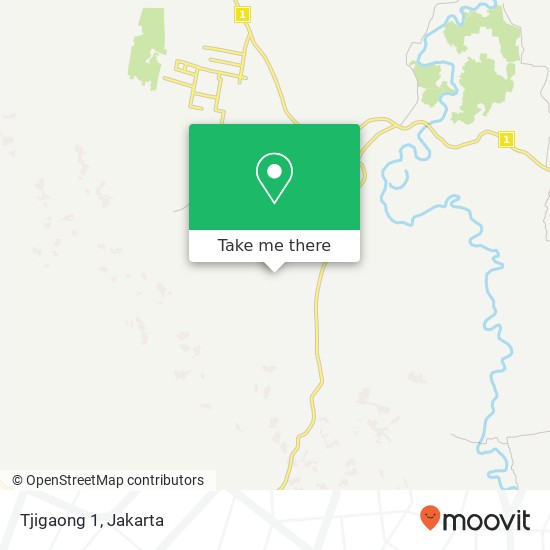 Tjigaong 1 map