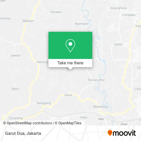 Garut Dua map
