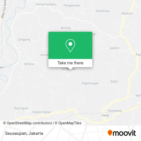 Seuseupan map