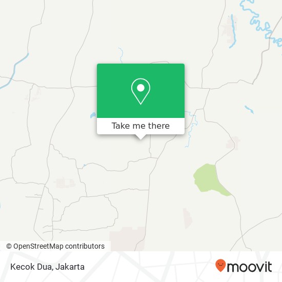 Kecok Dua map