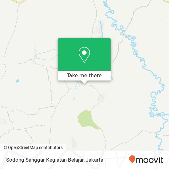 Sodong Sanggar Kegiatan Belajar map