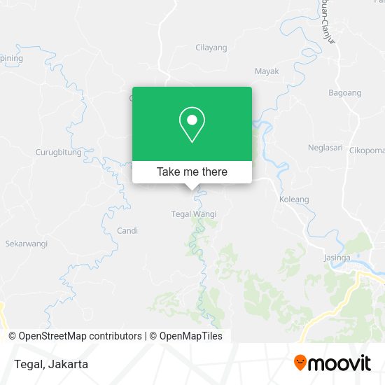 Tegal map