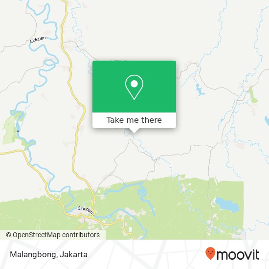 Malangbong map