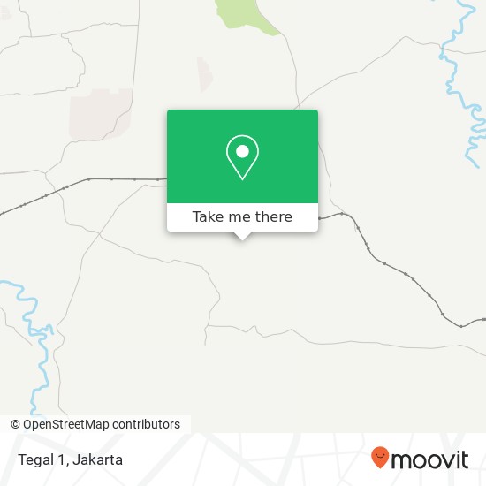 Tegal 1 map