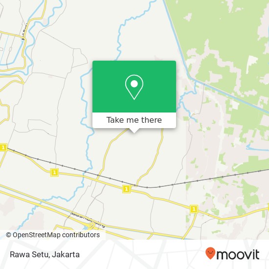 Rawa Setu map