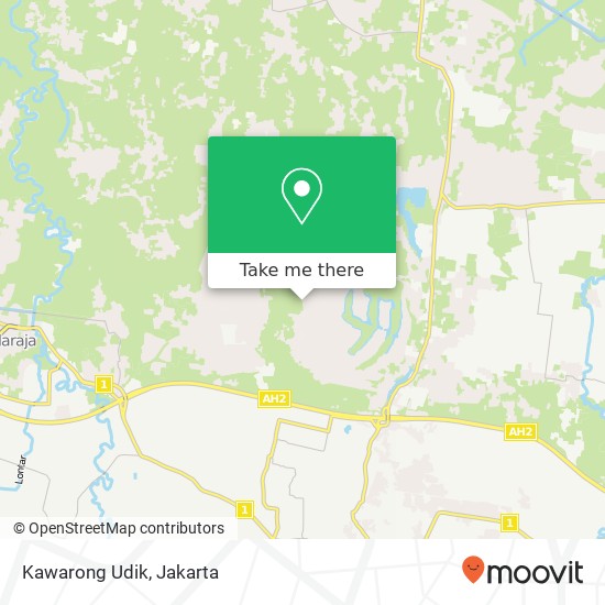 Kawarong Udik map