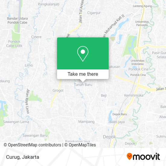 Curug map