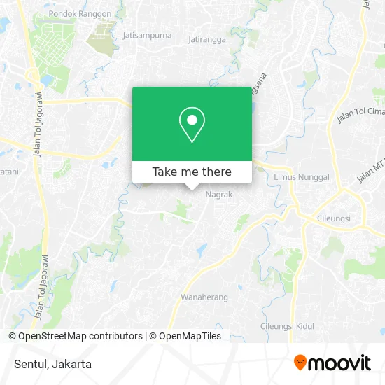 Sentul map