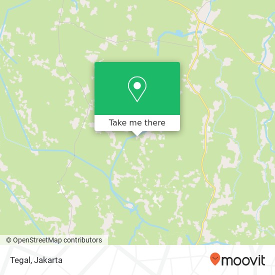 Tegal map