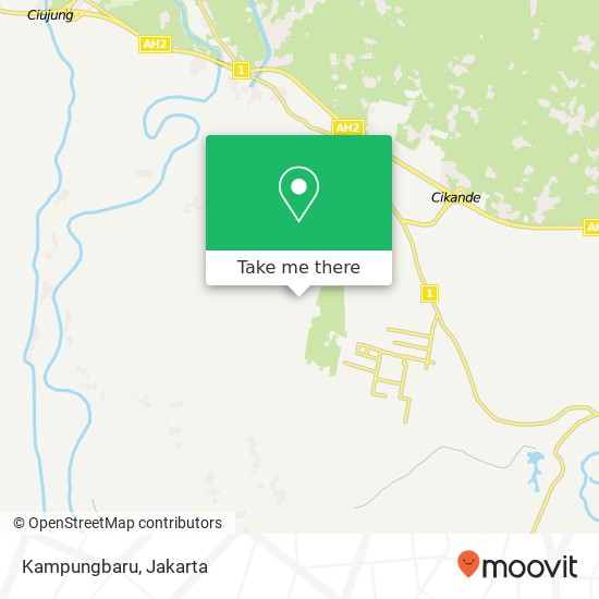 Kampungbaru map