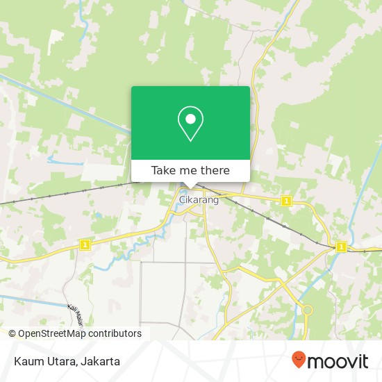 Kaum Utara map