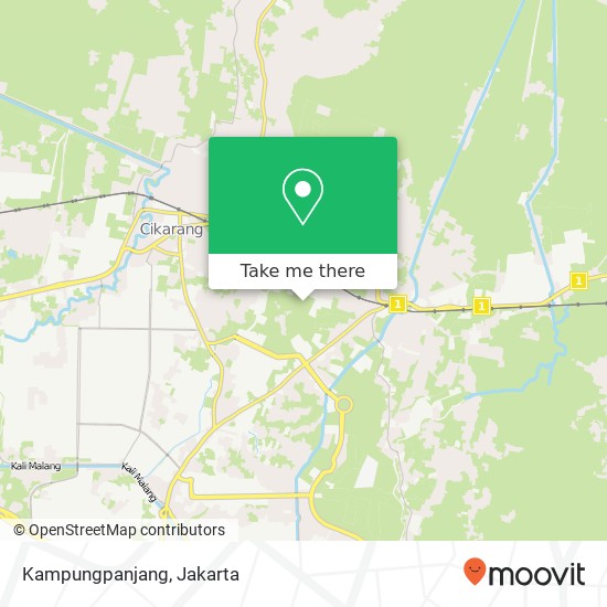 Kampungpanjang map