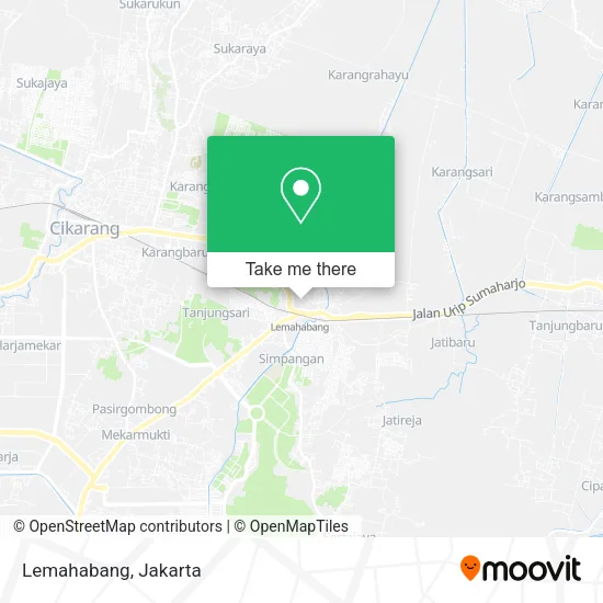 Lemahabang map