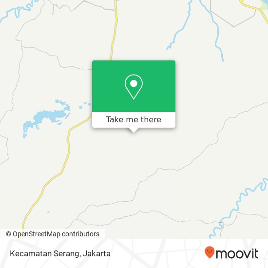 Kecamatan Serang map