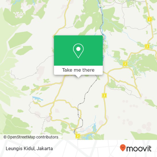 Leungis Kidul map