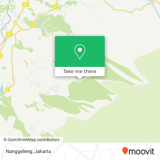 Nanggeleng map