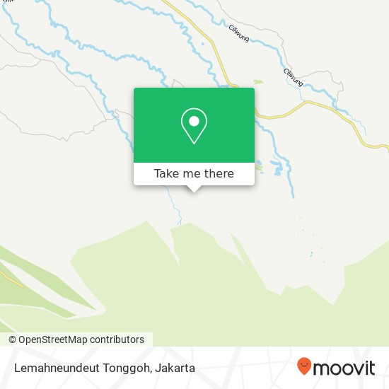Lemahneundeut Tonggoh map