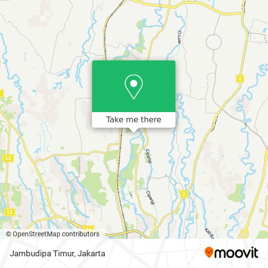 Jambudipa Timur map
