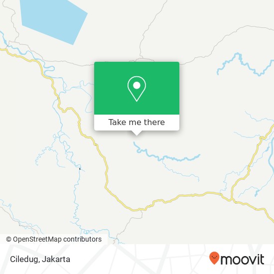 Ciledug map