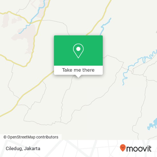 Ciledug map