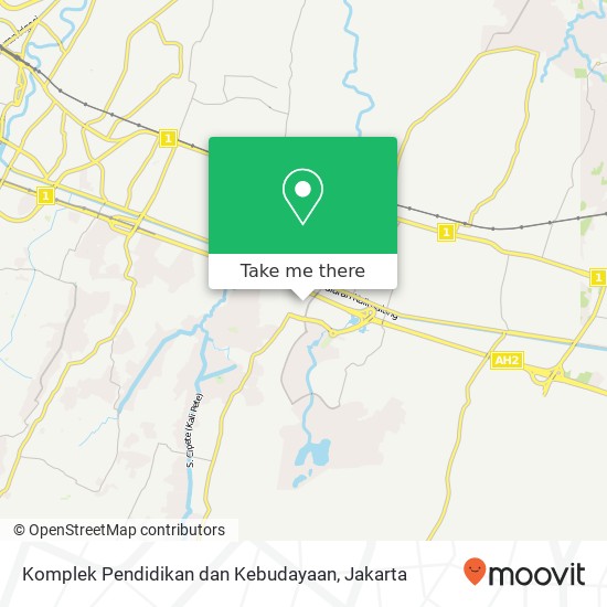 Komplek Pendidikan dan Kebudayaan map