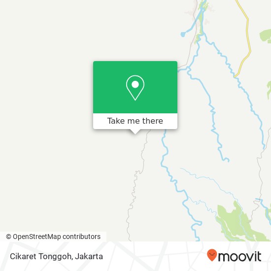 Cikaret Tonggoh map