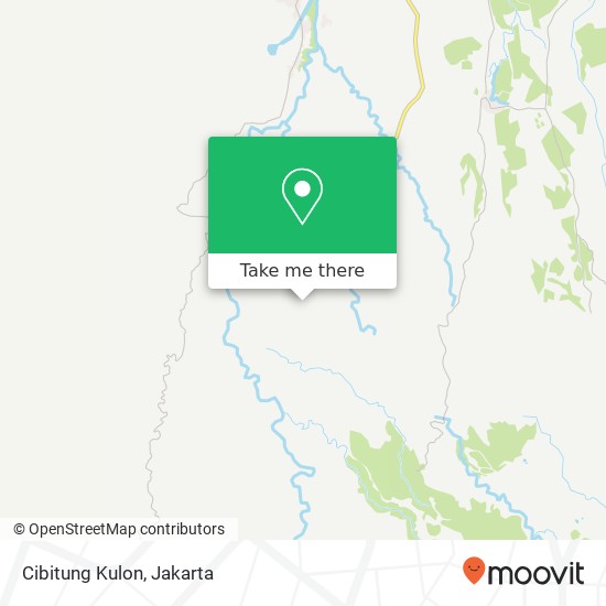 Cibitung Kulon map