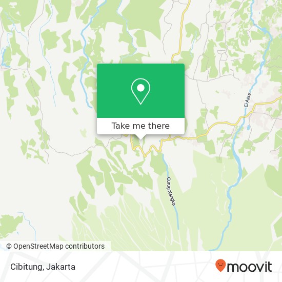 Cibitung map