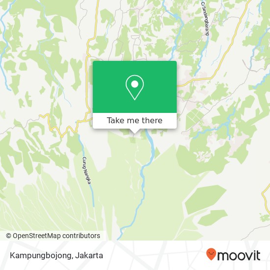 Kampungbojong map