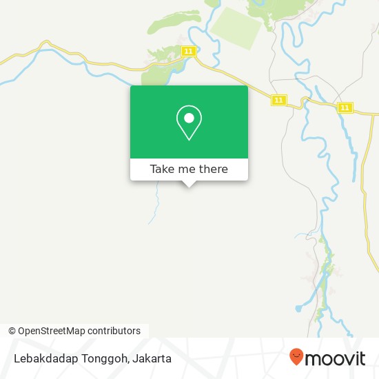Lebakdadap Tonggoh map