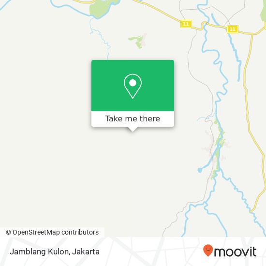 Jamblang Kulon map
