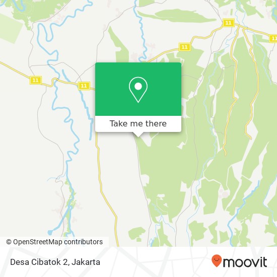 Desa Cibatok 2 map