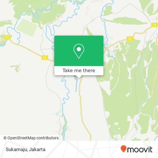 Sukamaju map