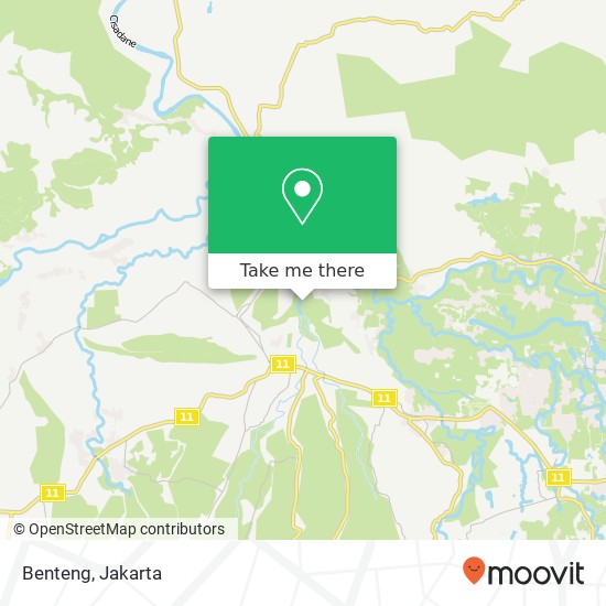 Benteng map