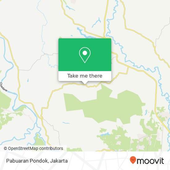 Pabuaran Pondok map