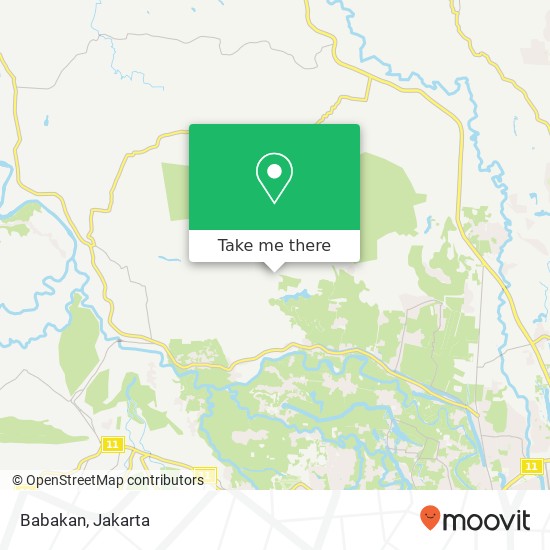 Babakan map