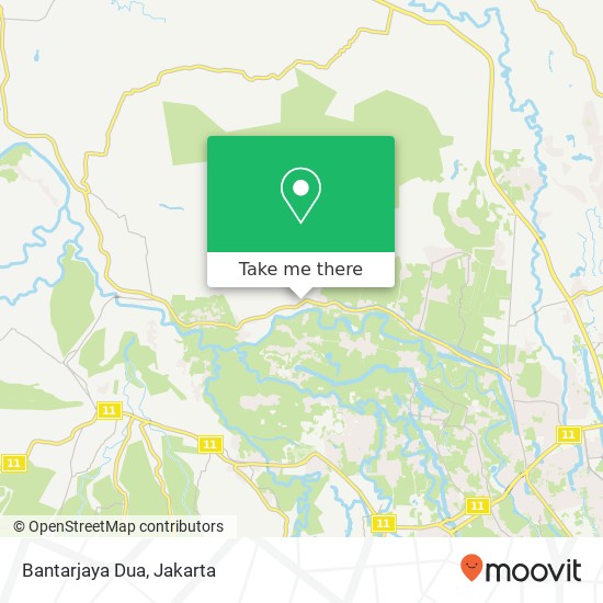 Bantarjaya Dua map