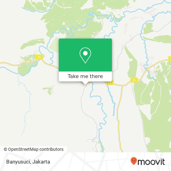 Banyusuci map