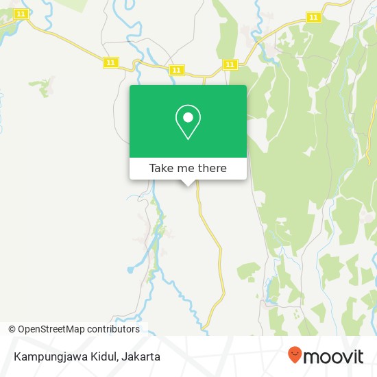 Kampungjawa Kidul map