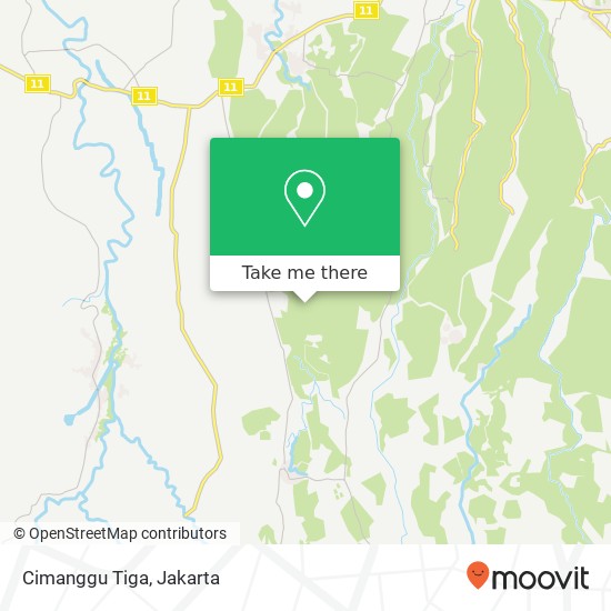 Cimanggu Tiga map